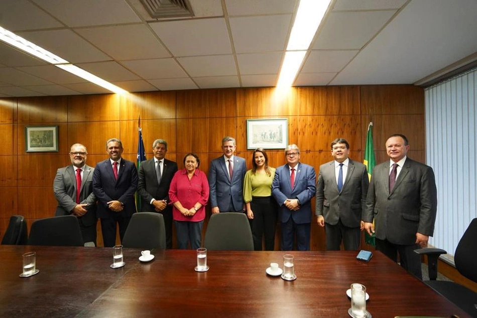 Reunião com governadores do Nordeste