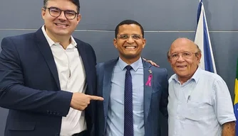 Luciano Nunes, Ismael e Edson Melo.