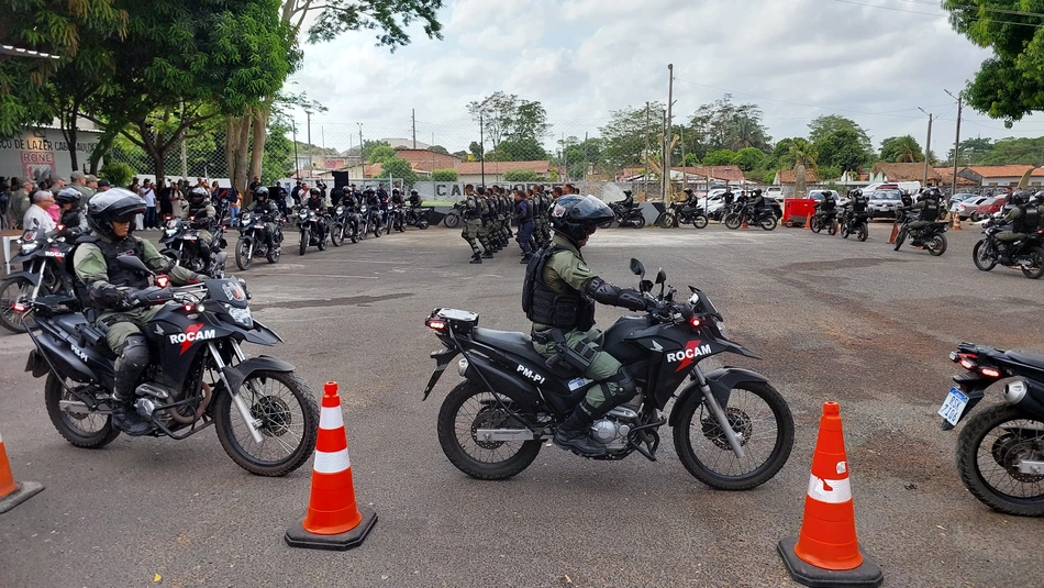 PM-PI encerra VIII e IX Estágios de Motopatrulhamento da ROCAM