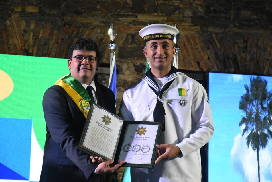 Entrega da Medalha em Parnaíba.