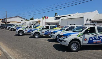 Novas viaturas entregues no Litoral do Estado