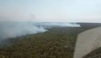 Combate a incêndio no Parque Serra as Confusões