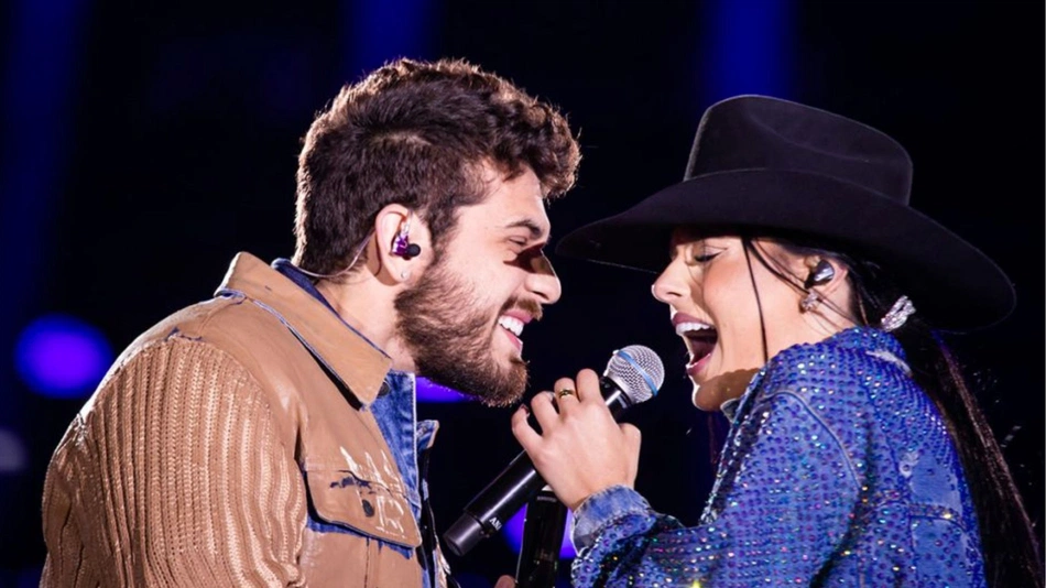 Gustavo Mioto e Ana Castela