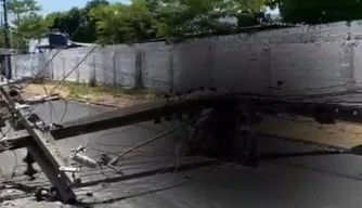 Motociclista morrre esmagado por poste em Teresina