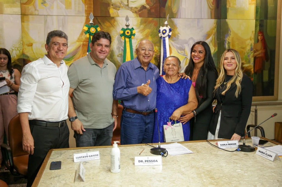 Reunião com representantes os moradores da Vila Maria