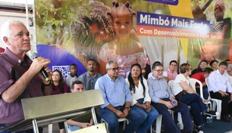 Themístocles Filho no lançamento do Fomento Rural no Mimbó