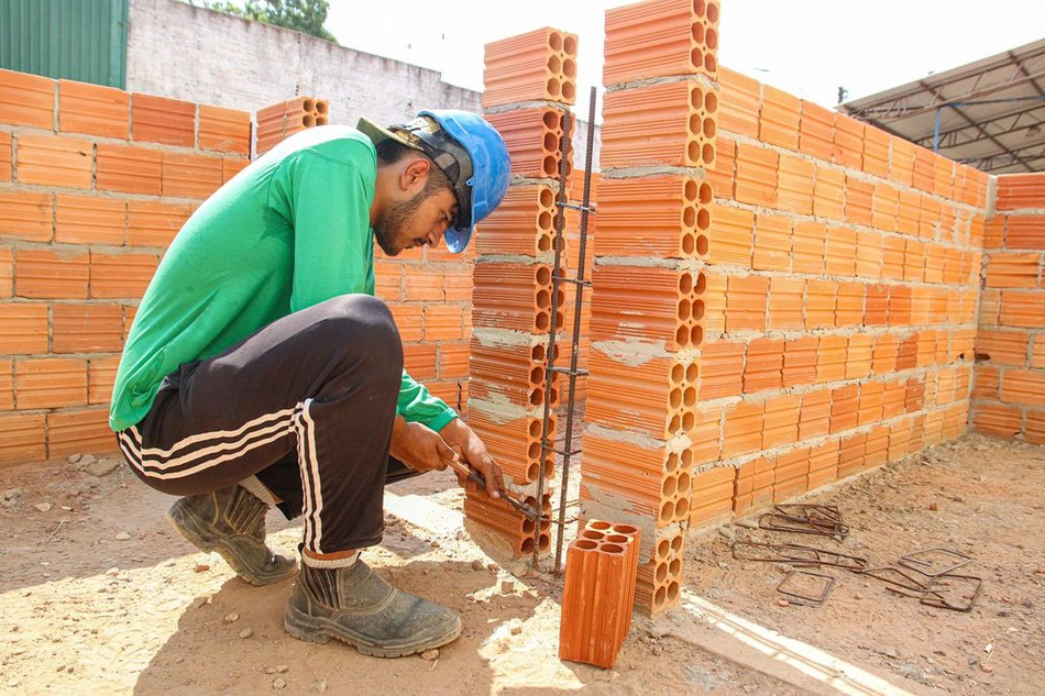 A construção teve alta de 1,84%,