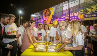 Evento de autorização da obra do Hospital Municipal da Mulher