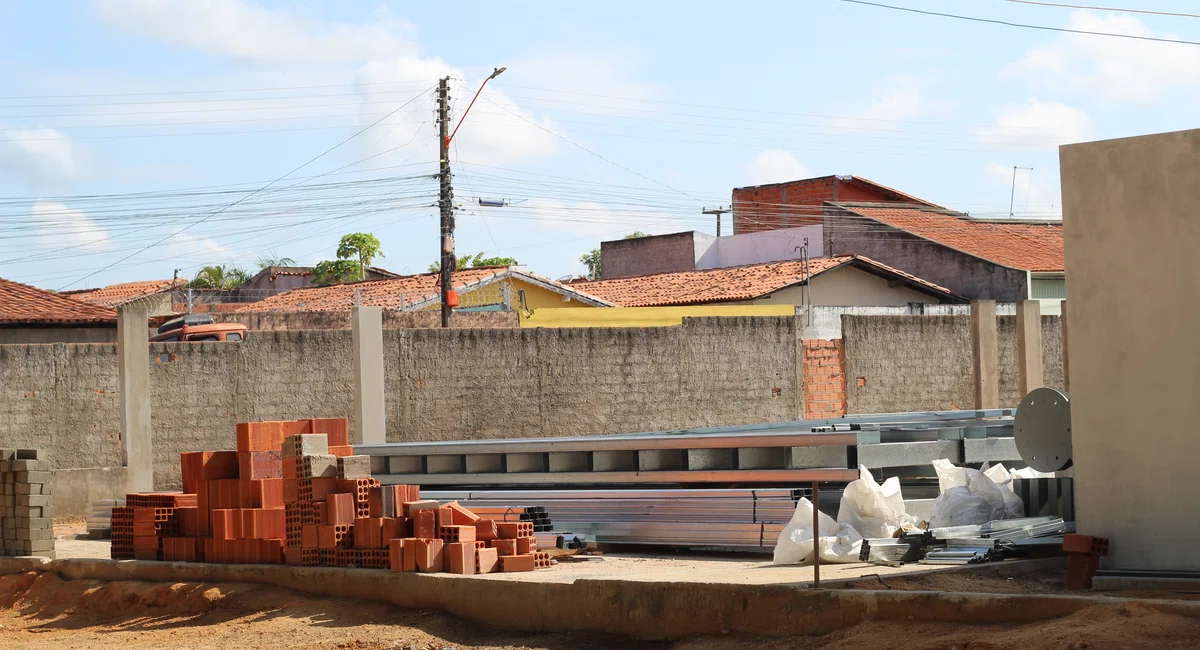 Obra de creche no bairro Promorar