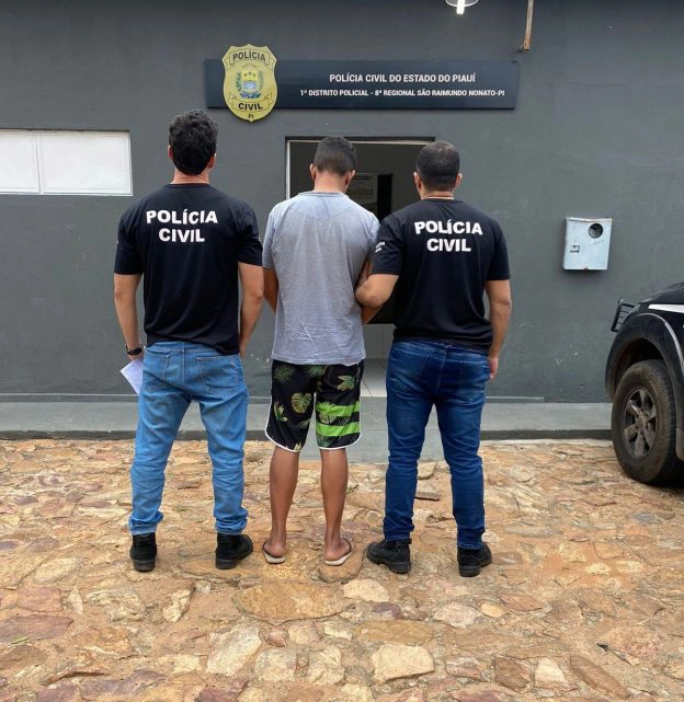 Homem preso por extorsão