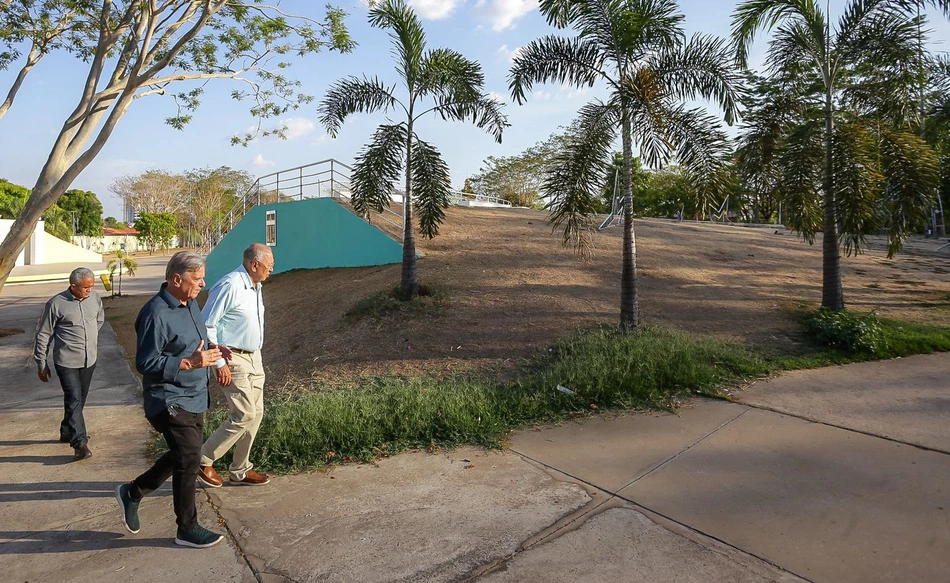 Prefeito Dr. Pessoa e parque do secretariado participa da visita