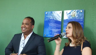 Inauguração da sala de imprensa na Câmara Municipal de Teresina.