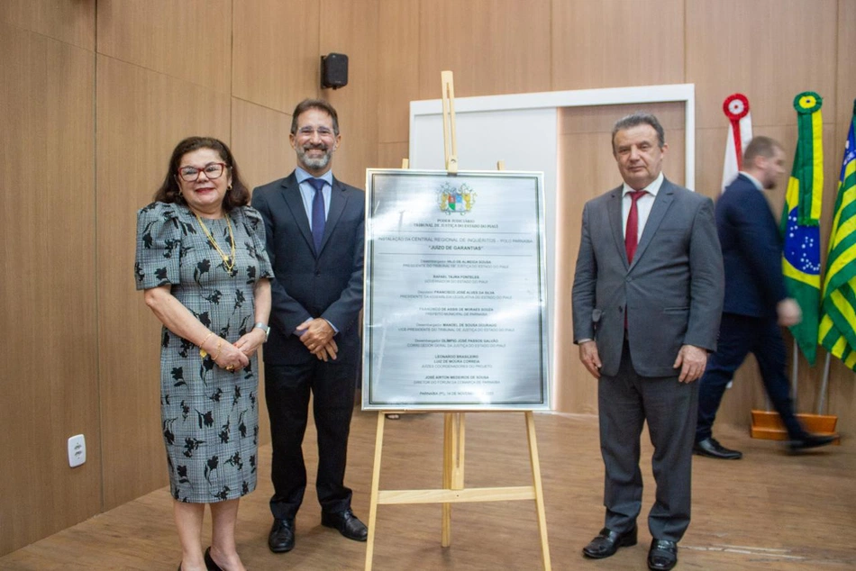 Inauguração da Central Regional de Inquéritos de Parnaíba