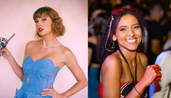 Taylor Swift e Ana Benevides