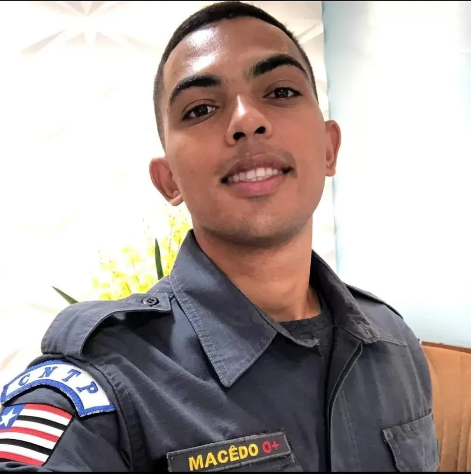 Soldado da PM-MA, Marcos Vinicius Macedo.