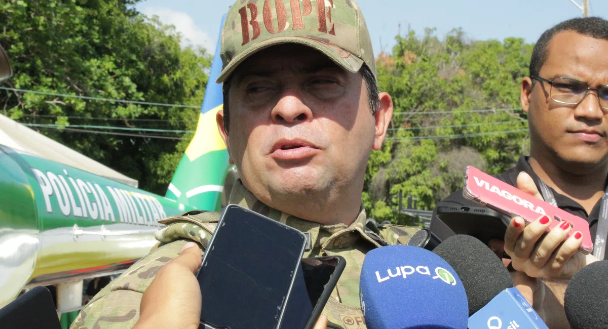 Scheiwann Lopes, comandante da Polícia Militar do Piauí