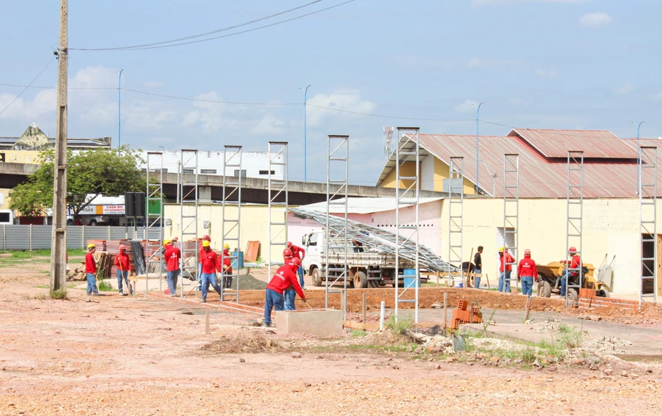 Obras do hospital da mulher