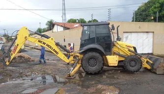 Obras de recuperação da engrenagem