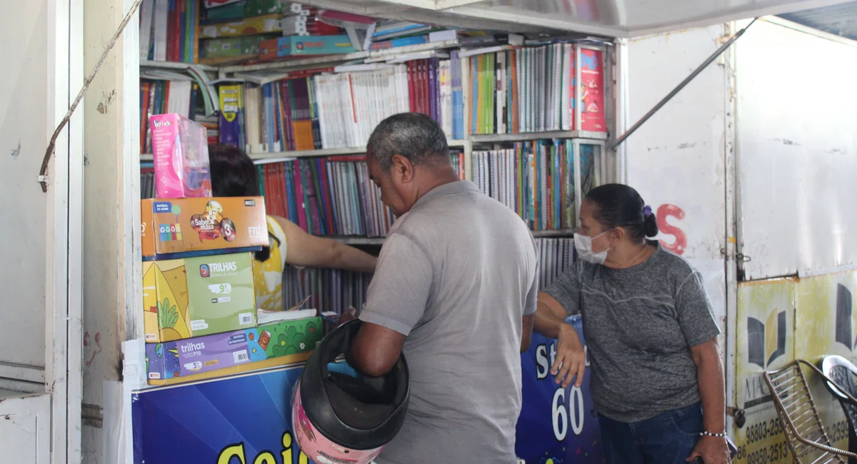 Feira de livros usados