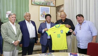 Presidente da CBF visita Teresina