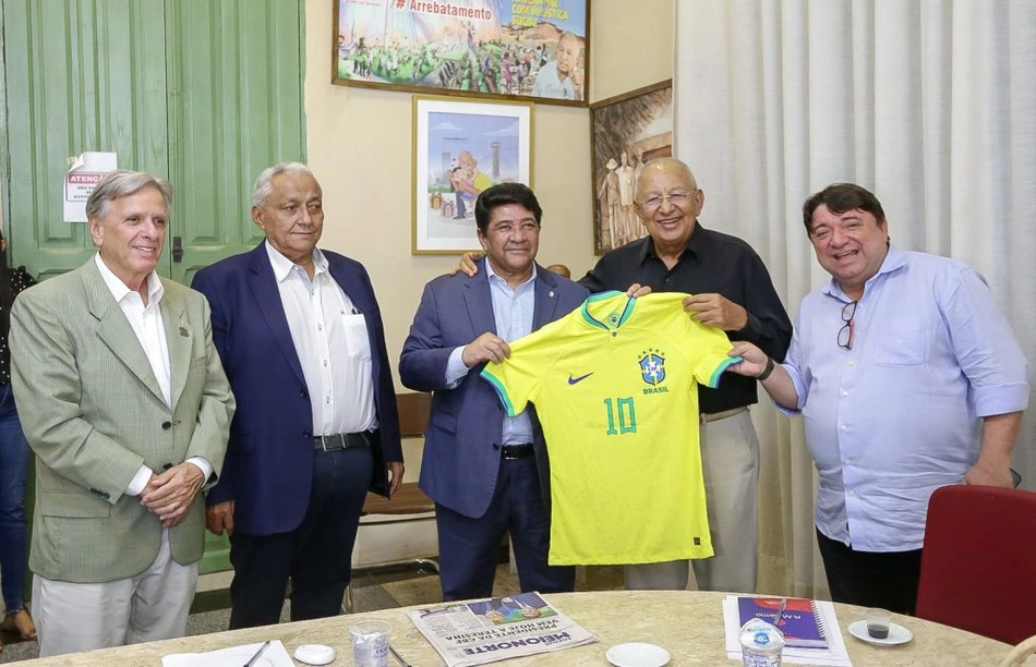 Presidente da CBF visita Teresina