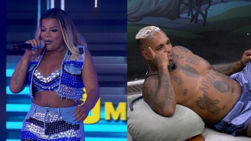 Tati Quebra Barraco após show no bbb24 alfineta mulher de Rodriguinho