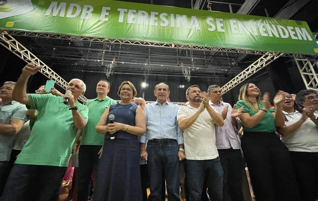 Chapa dos pré-candidatos Fábio Novo e Paulo Márcio é lançada