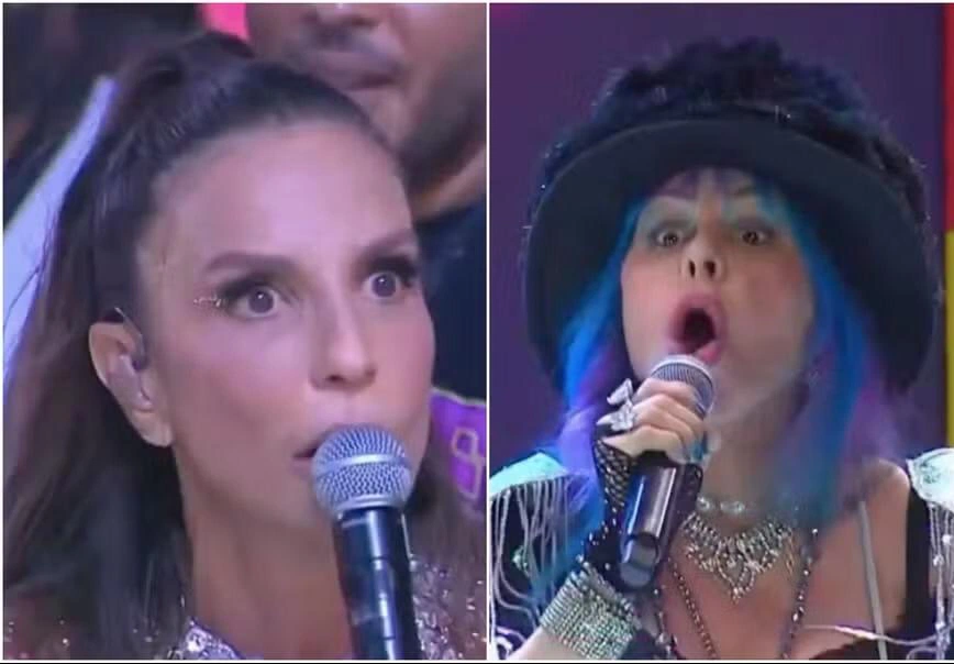 Ivete Sangalo e Baby do Brasil