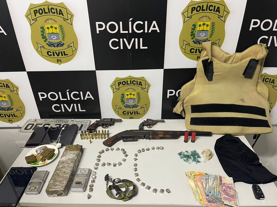 Polícia Civil deflagra operação contra organizações criminosas na zona Norte de Teresina