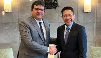 Governador Rafael Fonteles se reúne com ministro da Educação de Singapura