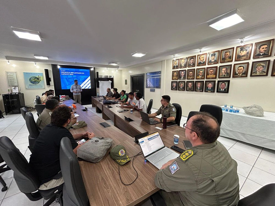 Treinamento das forças de Segurança do Piauí