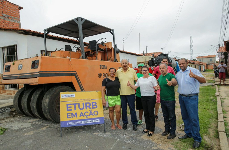 Obras de pavimentação asfáltica