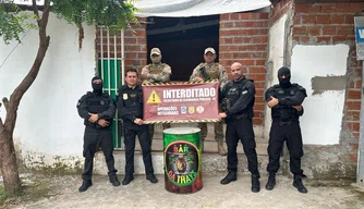 DRACO apreende material utilizado no Bar da Thays na zona leste de Teresina