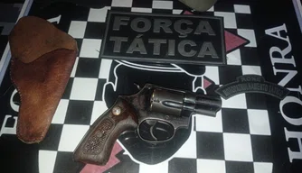 Polícia Militar prende mulher com arma de fogo em festa em Monte Alegre