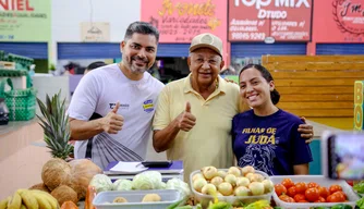 Dr. pessoa visita mercado