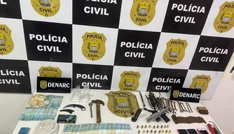 Denarc prende três membros de facção criminosa durante operação em Teresina