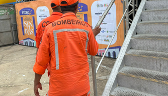 As equipes permanecerão em Pedro II até o fim do evento.