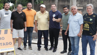 O evento também contou com a presença dos vereadores Renato Berger, Bruno Vilarinho e Markim Costa.