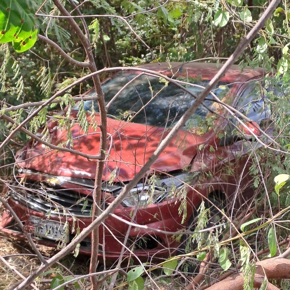 Acidente entre envolvendo uma motocicleta e carro deixa vítimas fatais em Bertolínia