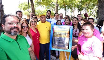 Dr. Pessoa entrega reforma da praça da Costa e Silva