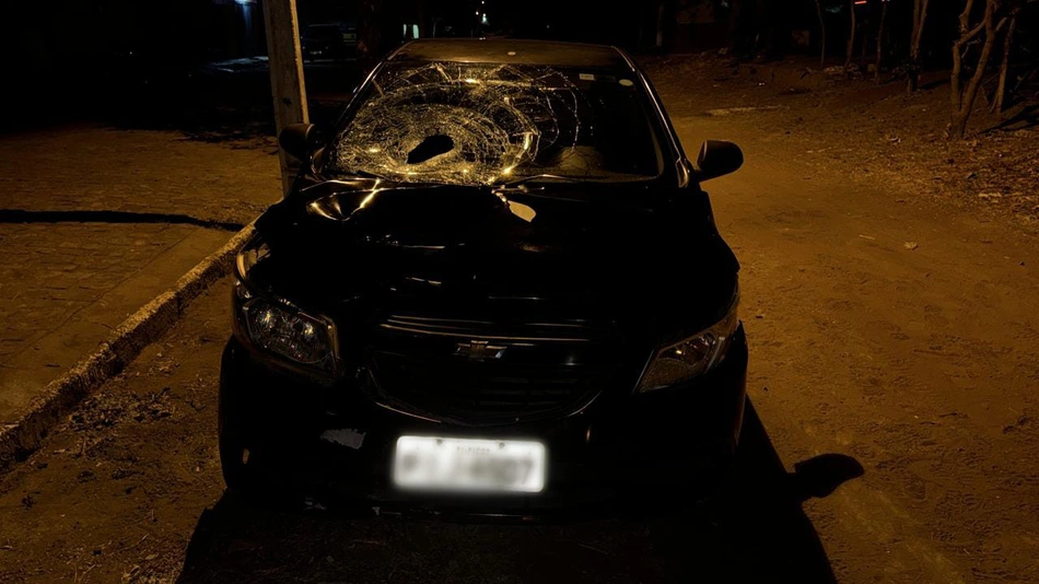 O carro foi encontrado no povoado Bentivi.