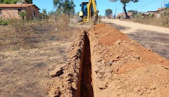 Ampliação da rede de distribuição de água em Guadalupe