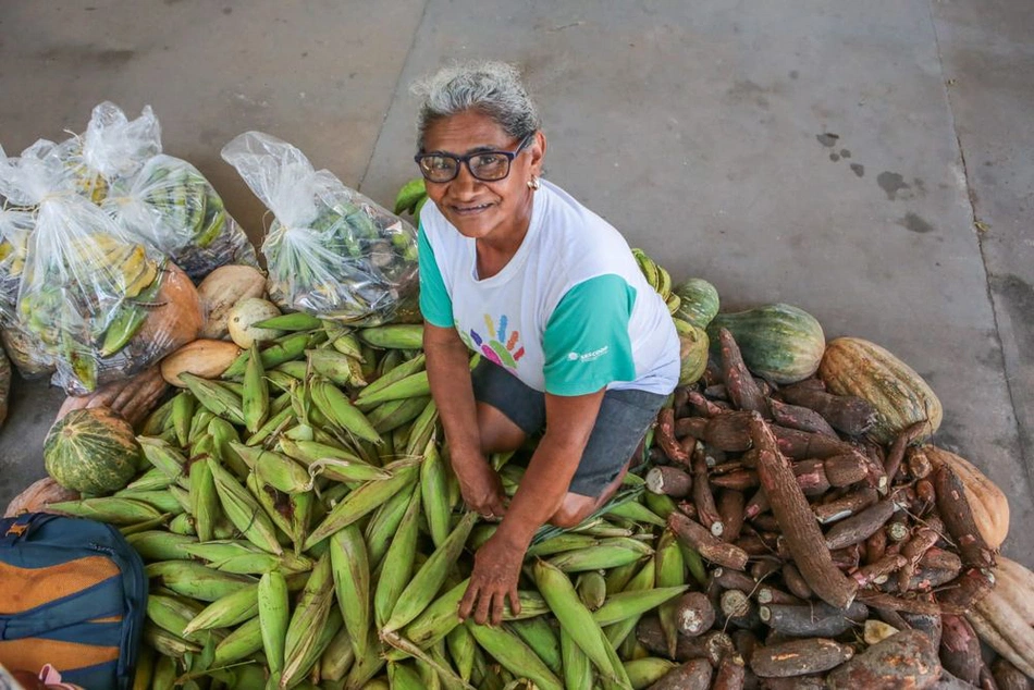 As doações foram feitas por meio dos programas de Alimentação Saudável e de Aquisição de Alimentos