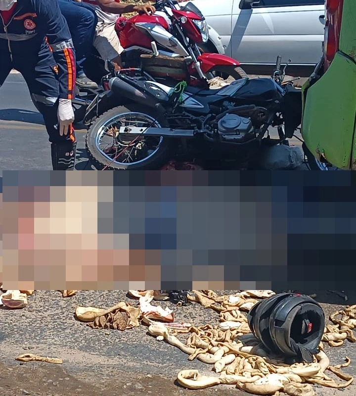 Acidente de motocicleta