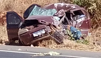 Acidente fatal na BR-135 em Monte Alegre do Piauí deixa um morto