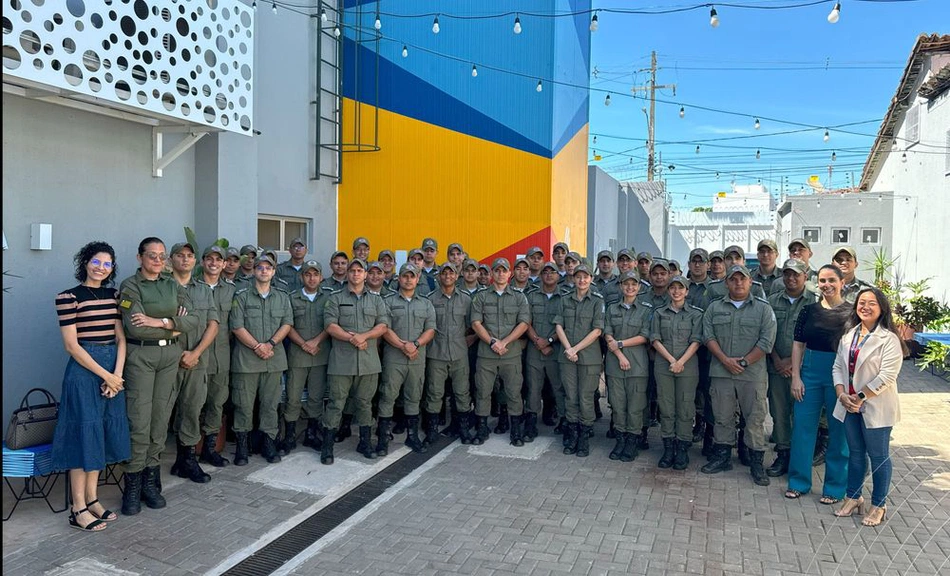 Alunos do Curso da Polícia Militar conhecem programas e projetos da Investe Piauí