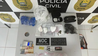 Homem é preso suspeito de traficar drogas na cidade de Ribeiro Gonçalves