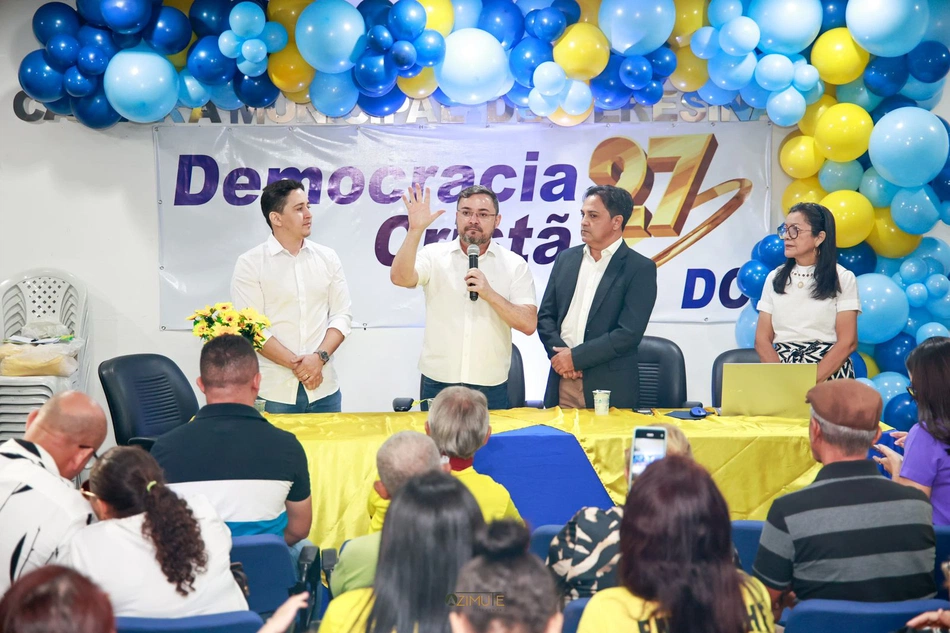 Candidato Fábio Novo recebe adesão do partido Democracia Cristã