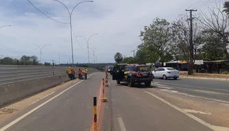 DNIT realiza obras no viaduto na Av. João XXIII em Teresina