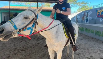 Equoterapia promove trilha equestre às margens do rio Poti nesta sexta (09)